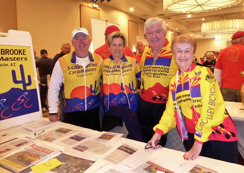 Activity fair Jan 28,2017,  Marty, Joanne,  Bud,   Patsy